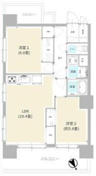 グリーンパーク第15綾瀬の間取り