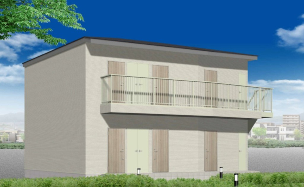 SHOKEN Villa玉川学園1※初期費用分割あと払いサービス利用可能物件の外観パース