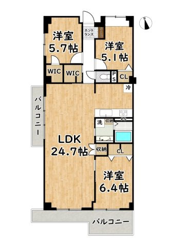 花の北ハイツA棟のその他