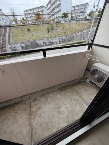 セグンドエビスヤマンションのバルコニー