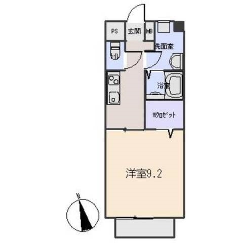カーサ占部（うらべ）の間取り