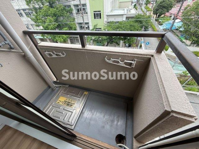 メープル御影中町のバルコニー