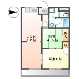 【間取り】 | リバティーＫＡＺＵ