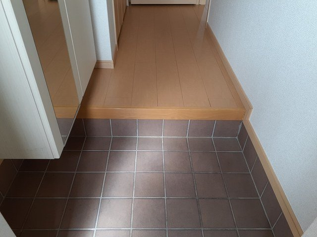 フェリア香呂Ｂの玄関