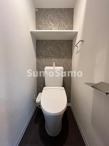 メルディアクレスト難波ソルテラスのトイレ|トイレです