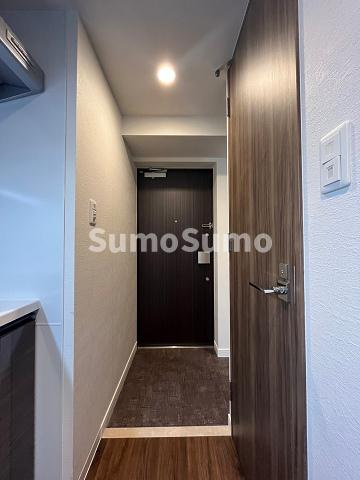 メルディアクレスト難波ソルテラスの玄関|ゆったりとした玄関です