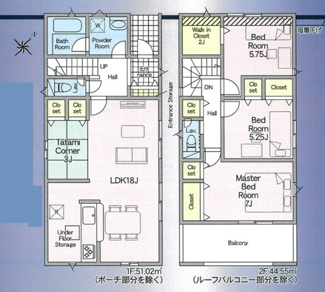 【間取り】 | クレイドルガーデン東大阪市金岡第３ | 間取り図