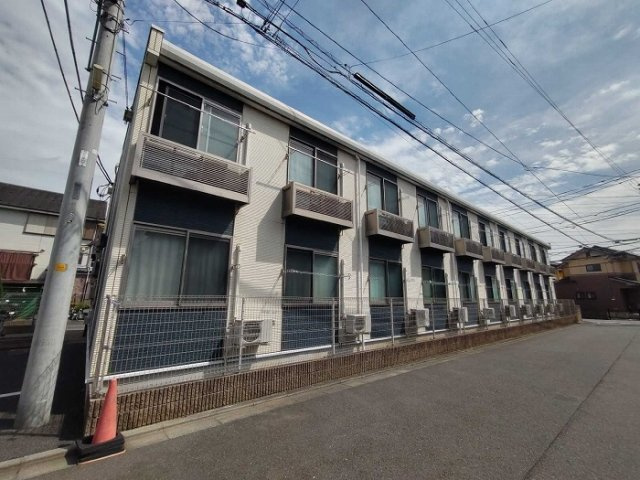 レオネクスト新座ブルーの外観|落ち着いた雰囲気の外観です