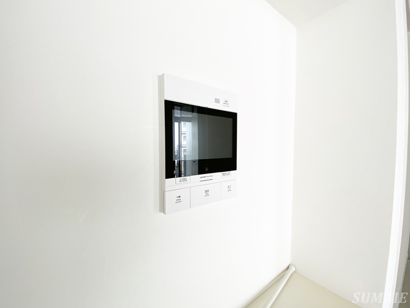 ベルヴィラージュ尾久デュエトーレのセキュリティ|モニター付きインターホンです☆