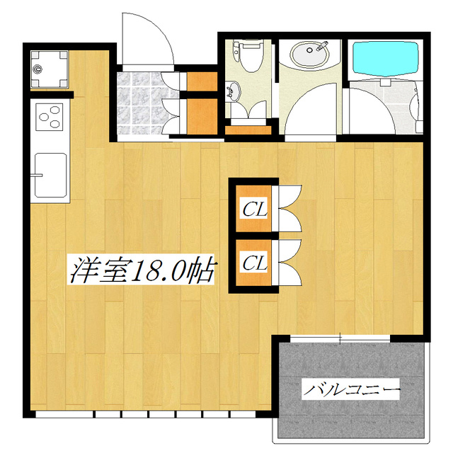 ベルヴィラージュ尾久デュエトーレの間取り|尾久駅徒歩3分！お二人入居可能な18帖のお部屋です☆