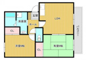 【間取り】 | ハイツ光来 (ＧｏｏｄＨｏｍｅ)