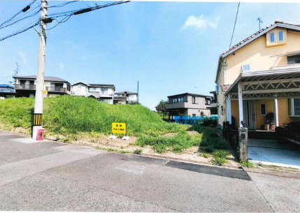 知多市にしの台２丁目　売り土地の外観
