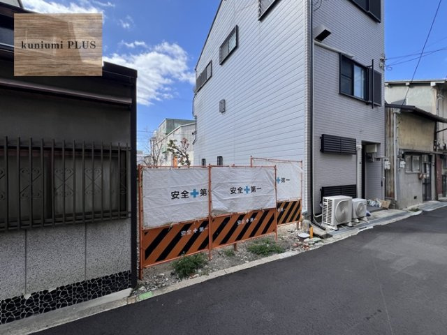 大阪市城東区新喜多東1丁目の前面道路含む現地写真