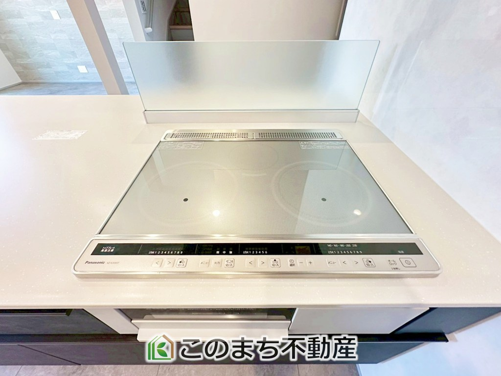アーバンモデリア宇都宮市細谷町の設備|IHクッキングヒーターでお掃除楽々です♪
