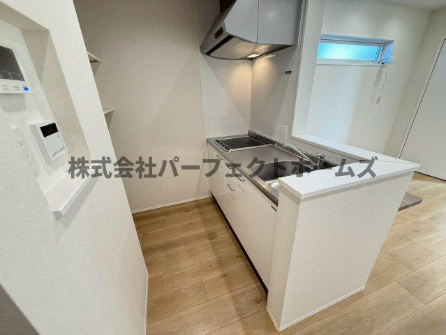 Leggero牧野のキッチン|コンパクトなキッチンで掃除もラクラク