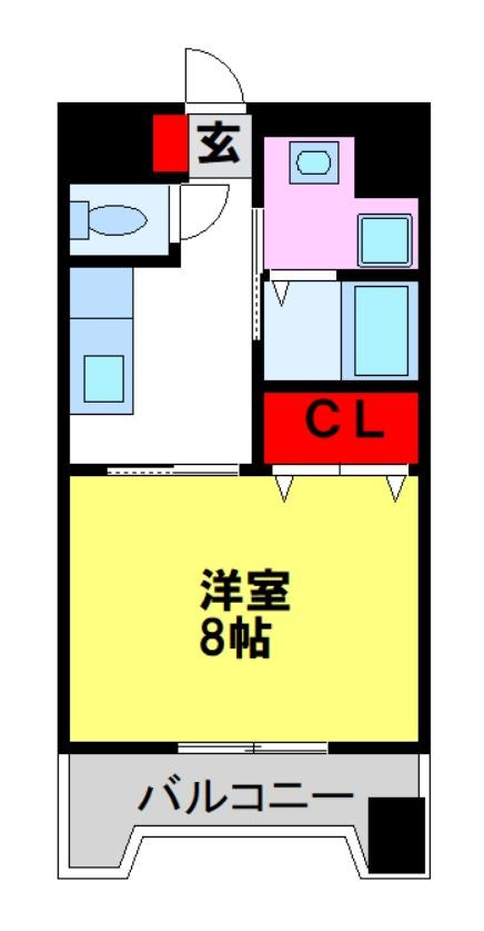 【10,000円キャッシュバック対象物件】の間取り