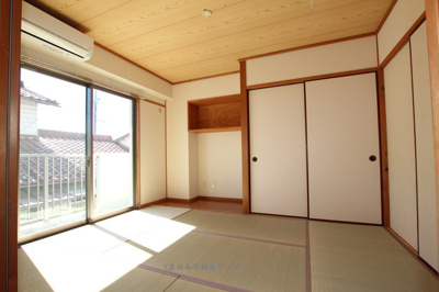 【和室】 | グランブルーアサカワ | 趣のある和室です
202号室　2021年10月14日撮影