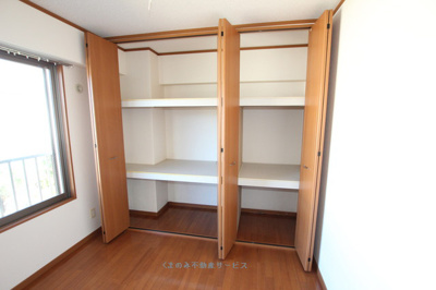 【収納】 | グランブルーアサカワ | 大きなものも収納できそうです
202号室　2021年10月14日撮影