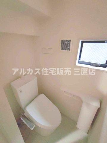 調布市西つつじケ丘1丁目 京王線 柴崎駅 新築戸建のトイレ