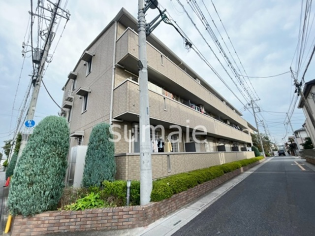ウィスタリア　Gの外観|閑静な住宅地