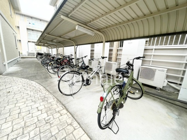 ウィスタリア　Gのその他共用部分|駐輪置き場です