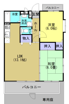ＩＫＭ菊陽の間取り