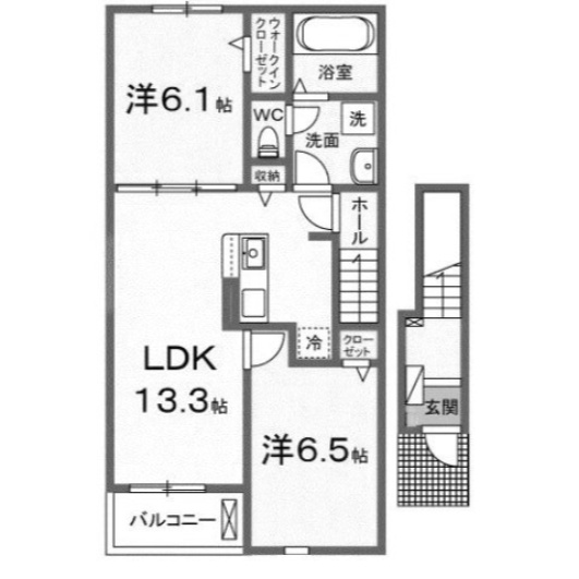 【間取り】 | ライフベリー　Ａ