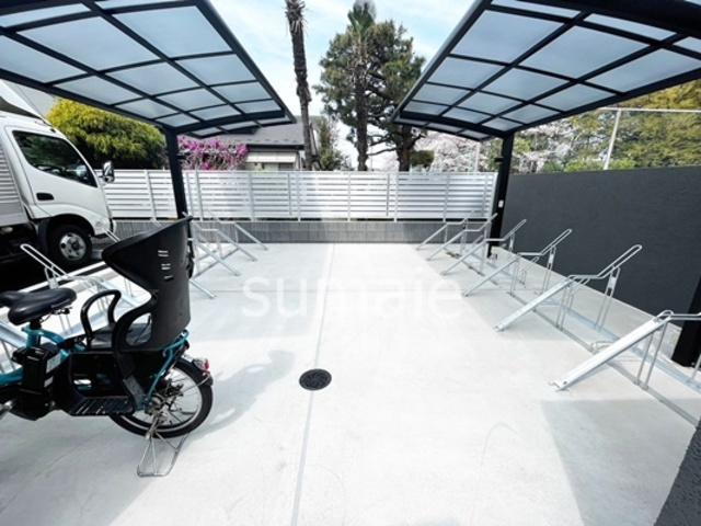 ウィスタリア・オクトのその他共用部分|駐輪置き場