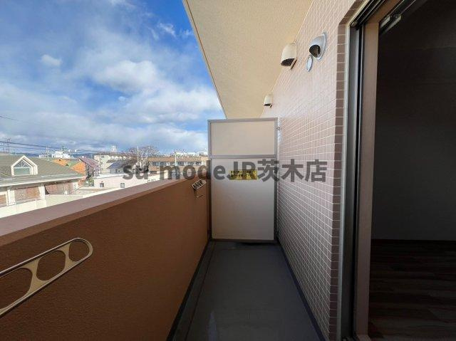 アンシャンテ総持寺のバルコニー