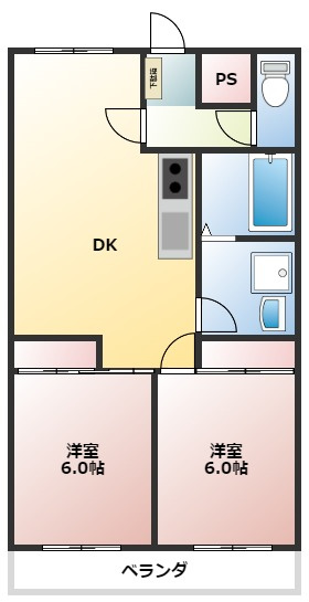 【間取り】 | パストラル追浜