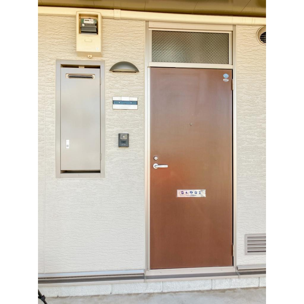 ウイスタリアⅡの玄関|毎日通る玄関はこちらです