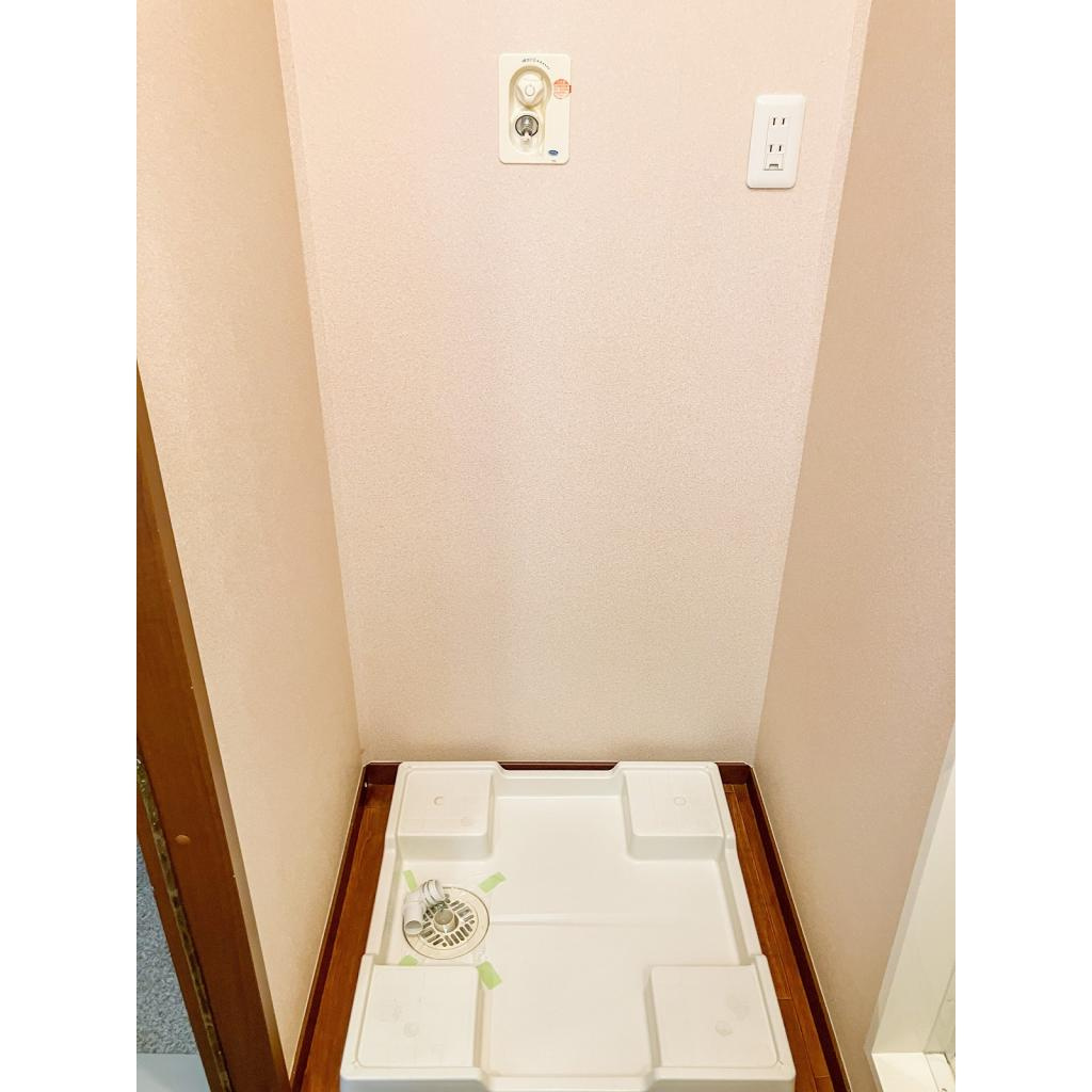 ウイスタリアⅡの設備|明るい洗面所です