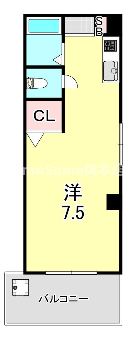 プレミール神戸本庄町の間取り