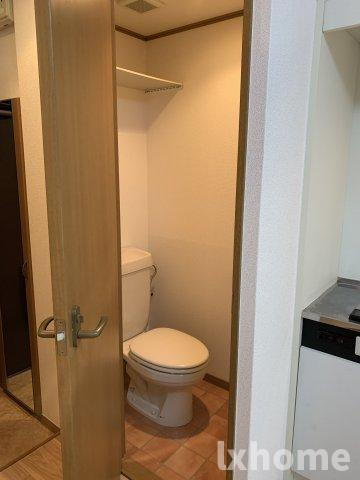 都部ハイツのトイレ|落ち着いたトイレです