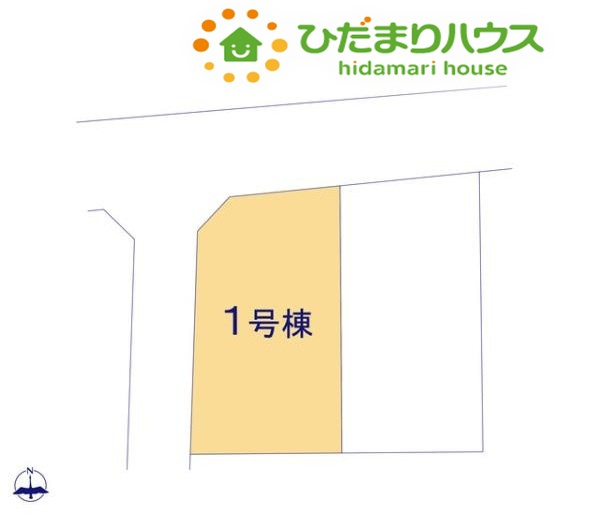 東松山市松葉町　新築一戸建て　リーブルガーデン　01の区画図
