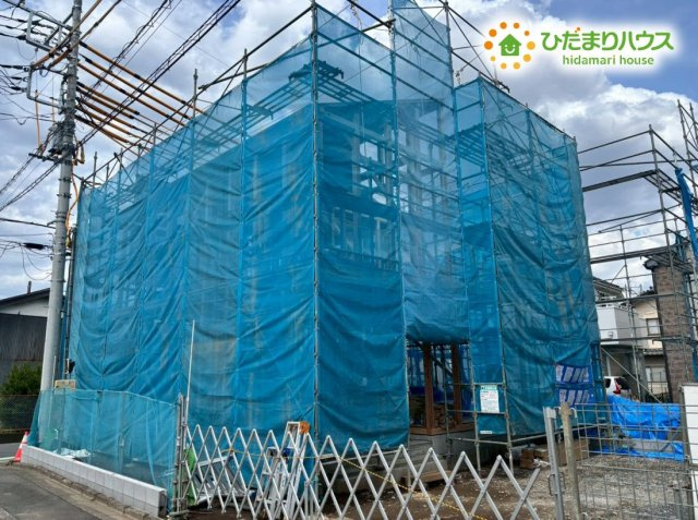 東松山市松葉町　新築一戸建て　リーブルガーデン　01の外観