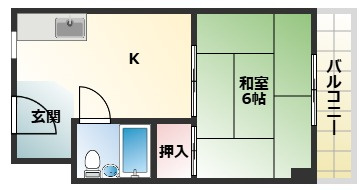シャトーピネールの間取り
