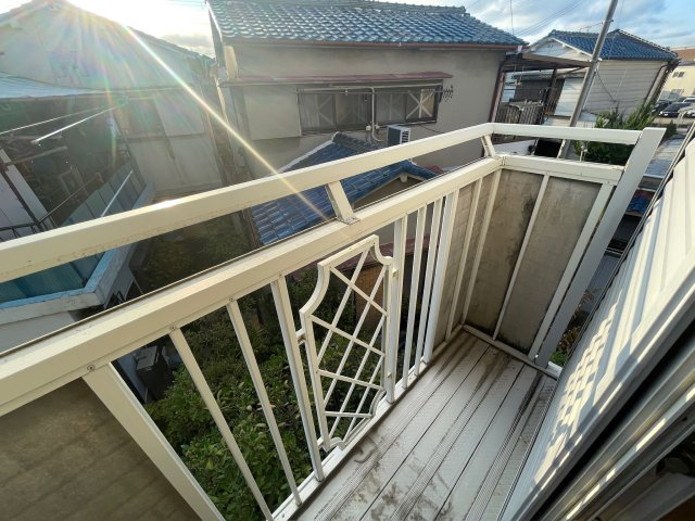 サンシティ八雲のバルコニー