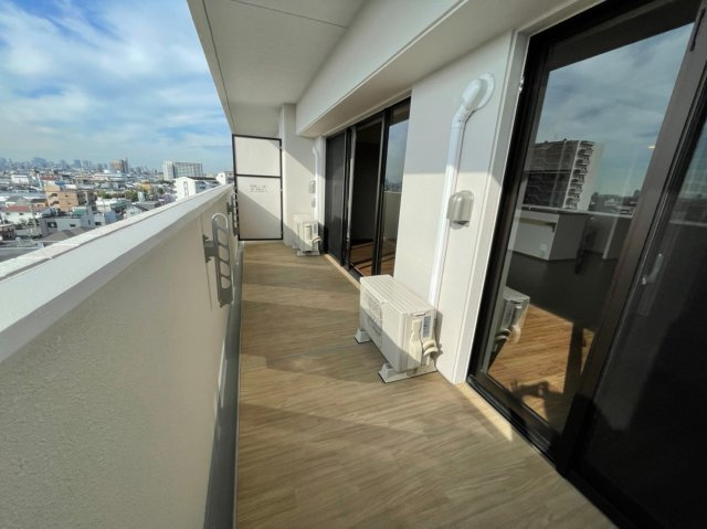 スプランディッド門真　のバルコニー