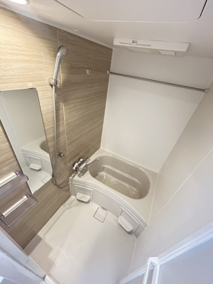 【浴室】 | MAXIV CITY神楽坂 | 落ち着いた空間のお風呂です