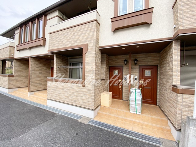 つばなハイツのエントランス|開放的なエントランス♪