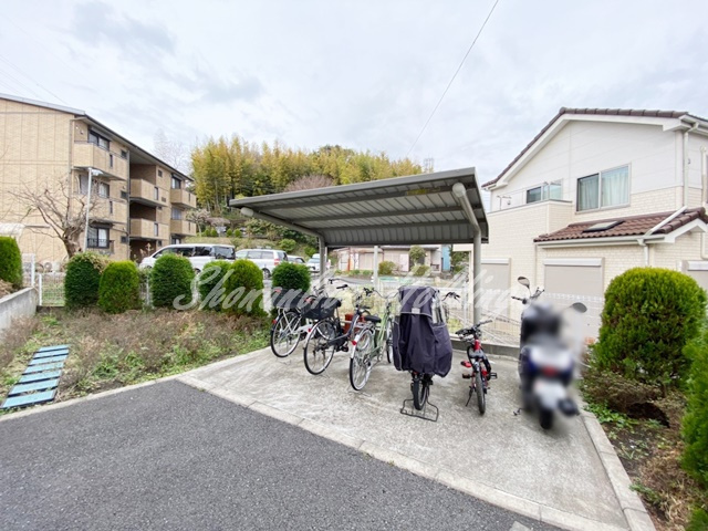 つばなハイツのその他共用部分|駐輪スペースあり♪