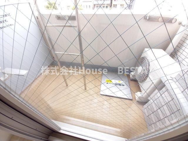 エスリード神戸ハーバーテラスのバルコニー