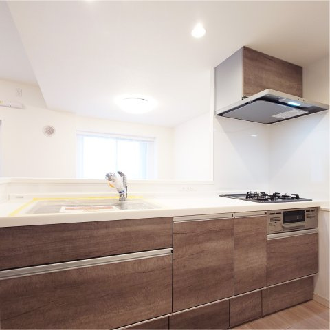 ビーコンヒル能見台ウエストヒルＡ館のキッチン|充実の機能のキッチンでお料理が楽しくなるキッチンです