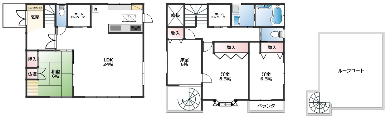 馬堀海岸2丁目OC中古戸建の画像