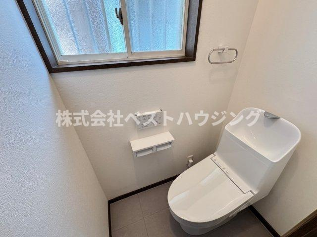 【トイレ】 | 荒井町東本町貸家 | 温水洗浄便座（新設）