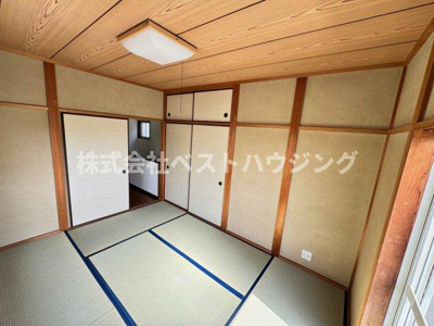 【和室】 | 荒井町東本町貸家 | 6畳（2F）