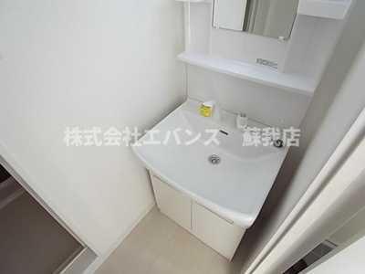 【独立洗面台】 | il centro本千葉駅前（イルチェントロ） | 朝の支度にも助かる、独立の洗髪洗面化粧台