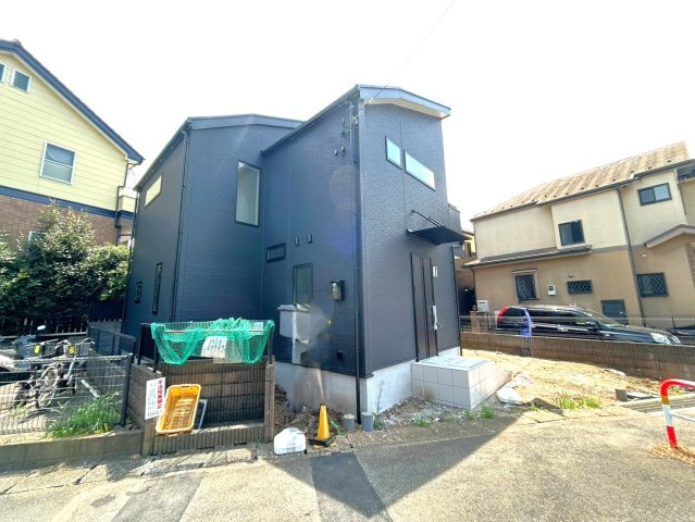 新座市栄２丁目　新築一戸建　西武池袋線　大泉学園の前面道路含む現地写真