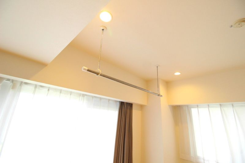 マンション第2多摩川苑の設備|室内干し